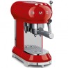 Machine à Café Espresso Smeg Années'50 ECF01RDEU Rouge