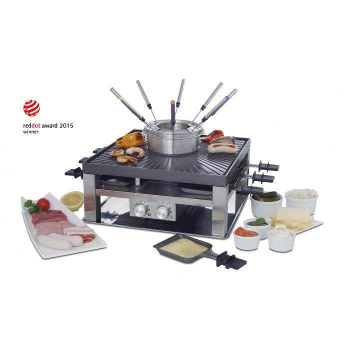 SOLIS Combi Grill Raclette fondue 3 in 1 Type 796 977.21