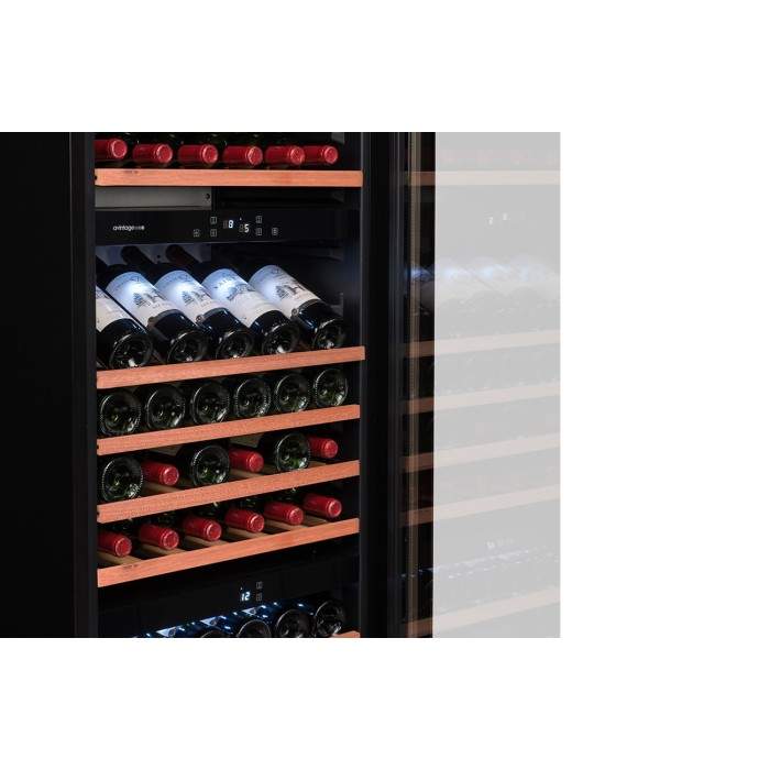 Cave à vins colonne Avintage AVI97X3ZI cadre inox 97 bouteilles