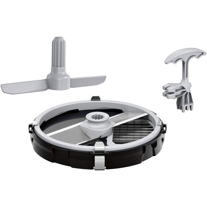 Accessoire Robot Bosch MUZ9VL1 - Pour Robot Optimum - Inox, Noir, Passe Au Lave-vaisselle