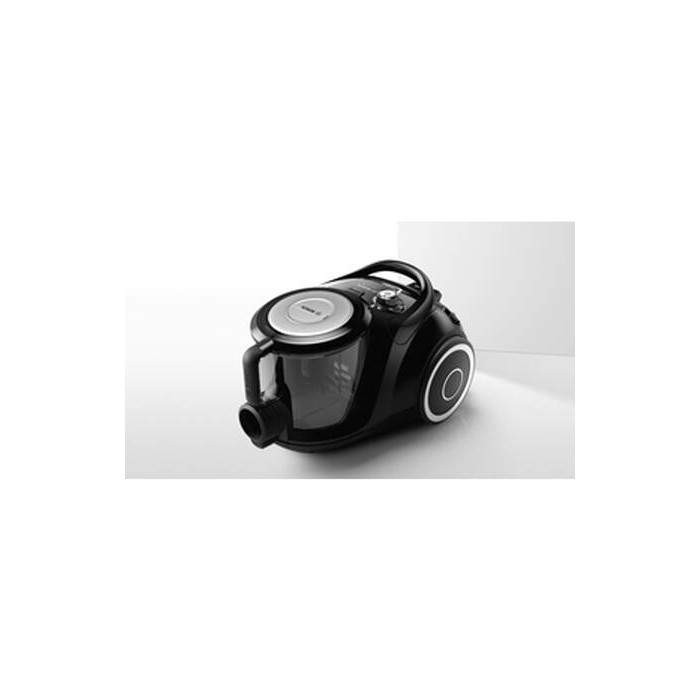 Bosch Aspirateur sans sac série 6 moteur puissant ,filtre hygiénique Blanc  et Noir à prix pas cher