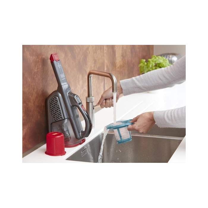 Aspirapolvere Portatile Senza Fili BLACK+DECKER Dustbuster Gen 11 - 12V, Batteria Li-Ion, Base Di Ricarica, 1.1 Kg