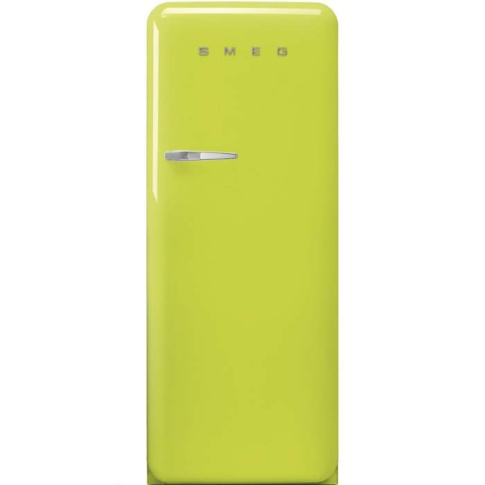 Réfrigérateur Armoire Smeg Années'50 FAB28RLI5 Citron vert