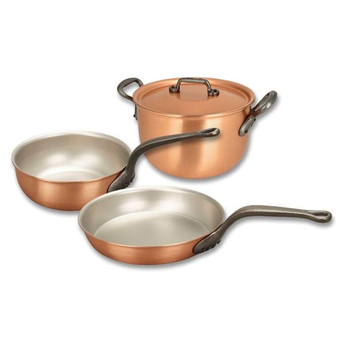 Set de casseroles en cuivre Falk Classique SETBASICCLASS