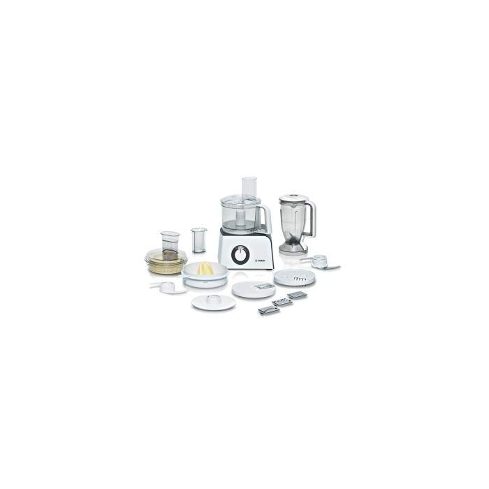 Robot Culinaire Bosch Styline MUM56340 900 W - Mélangeur, Pétrin, Fouet, Avec Sac De Rangement, Design Primé
