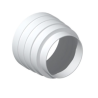 Adaptateur - Réducteur PVC diam. 100-125 WPRO