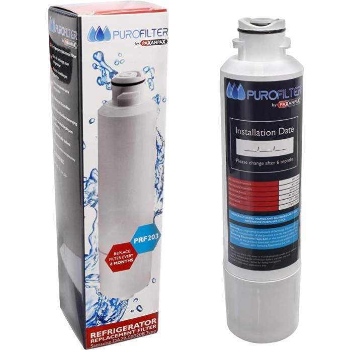 Filtre DA29/Wpro pour frigo - Filtre à eau APP100 Wpro compatible