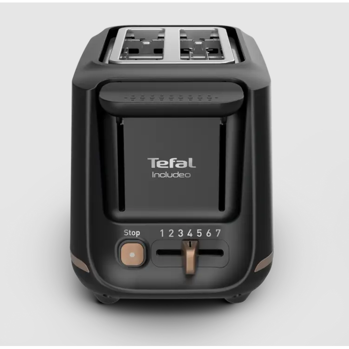 Grille-pain Tefal Includeo TT533811 Noir 2 fentes