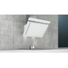 Hotte Siemens décorative murale headFree LC87KHM20 verre blanc