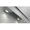 Hotte Siemens décorative murale headFree LC87KHM10 verre silver