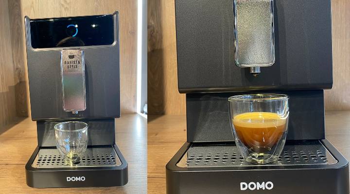 Machine automatique à café en grain domo Barista Style