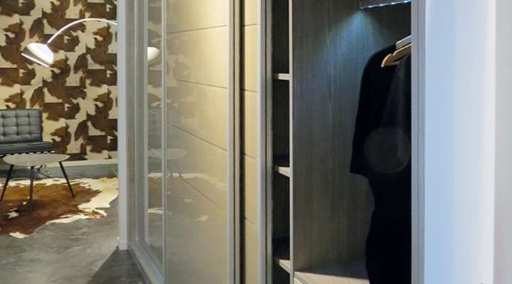 Profils portes intérieures pour placards et dressing sur mesure Profils portes intérieures pour placards et dressing sur mesure