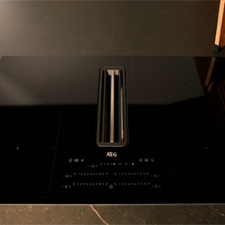 cuisine noire douce et moderne
