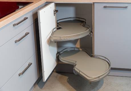 Rangement meuble d&rsquo;angle &laquo; Le Mans &raquo; de 450 mm