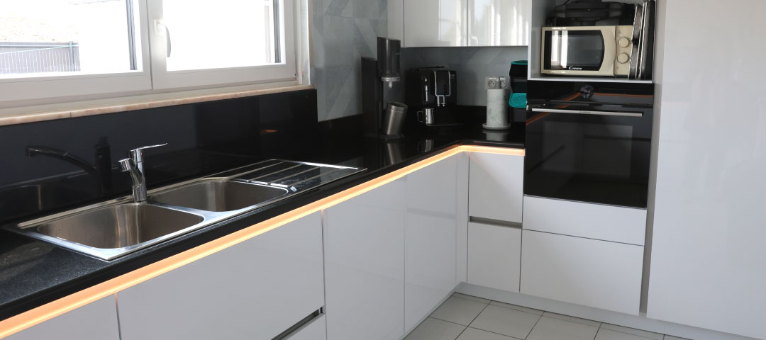 Cuisine &eacute;quip&eacute;e r&eacute;alis&eacute;e par Defitec &agrave; Aiseau