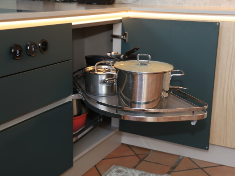 Cuisine &eacute;quip&eacute;e r&eacute;alis&eacute;e par Defitec dans la Province de Namur