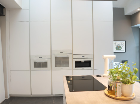 Cuisine &eacute;quip&eacute;e r&eacute;alis&eacute;e par Defitec dans la Province de Namur