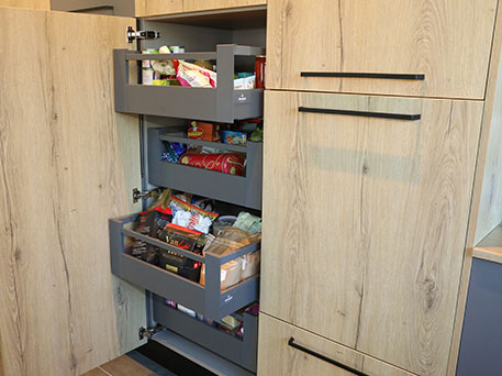 Cuisine &eacute;quip&eacute;e r&eacute;alis&eacute;e par Defitec pour une Personne &agrave; Mobilit&eacute; R&eacute;duite