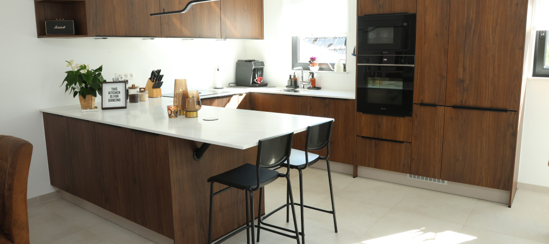 Cuisine &eacute;quip&eacute;e r&eacute;alis&eacute;e par Defitec dans la Province de Namur