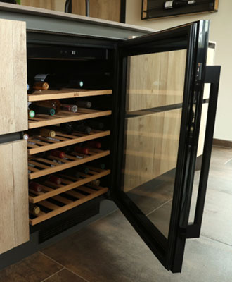 Cuisine équipée réalisée par Defitec dans la Province de Namur