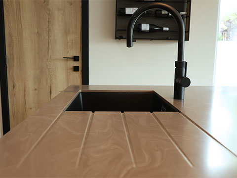 Cuisine équipée réalisée par Defitec dans la Province de Namur