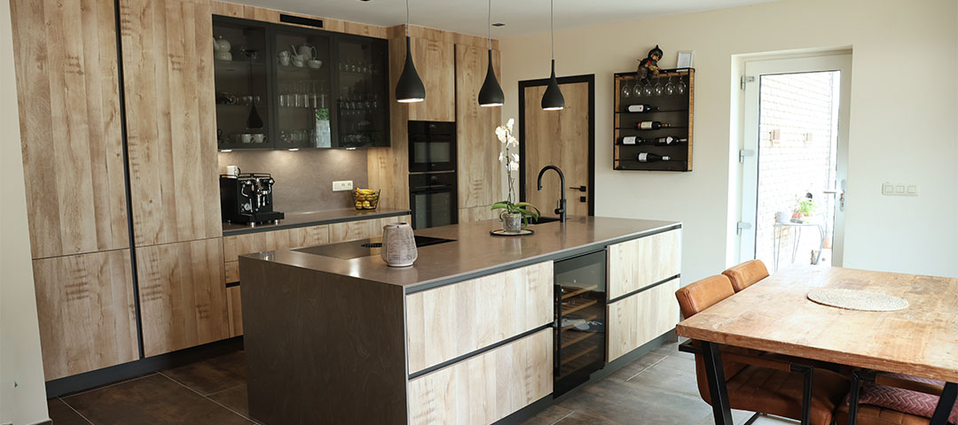 Cuisine équipée réalisée par Defitec dans la Province de Namur