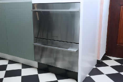 Cuisine équipée réalisée par Defitec dans la Province de Namur