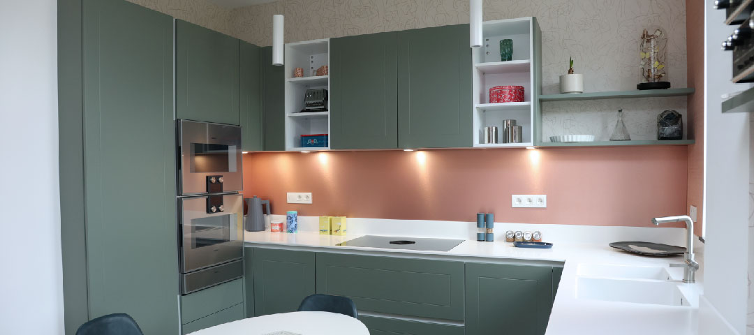 Cuisine &eacute;quip&eacute;e r&eacute;alis&eacute;e par Defitec dans la Province de Namur