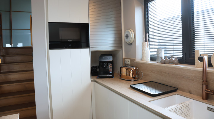 Cuisine &eacute;quip&eacute;e r&eacute;alis&eacute;e par Defitec dans la Province de Namur