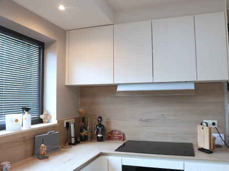 Cuisine &eacute;quip&eacute;e r&eacute;alis&eacute;e par Defitec dans la Province de Namur