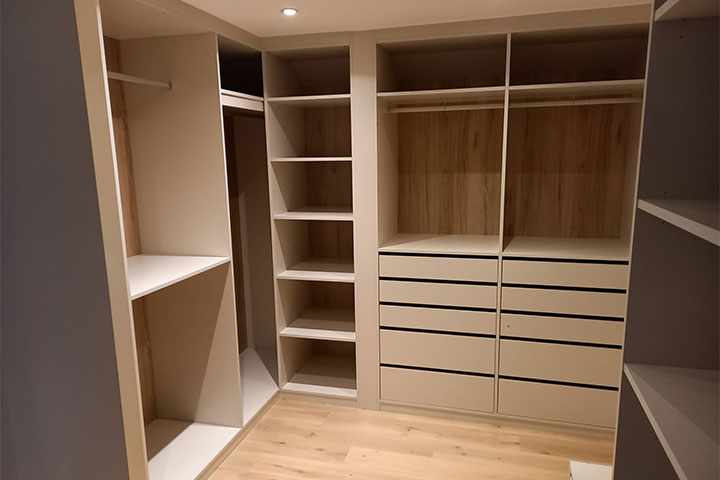 Placards de Dressing sur mesure en Wallonie