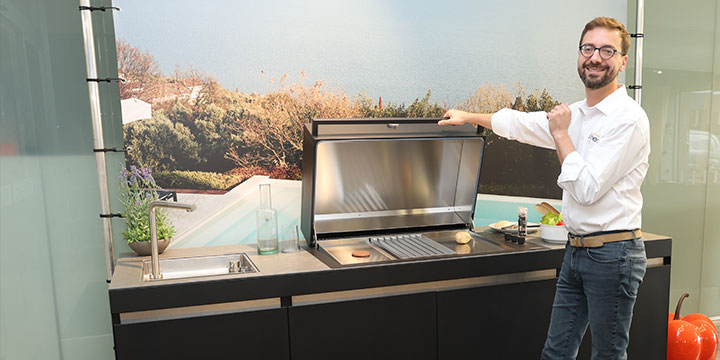 Cuisine d’été extérieure pour votre terrasse