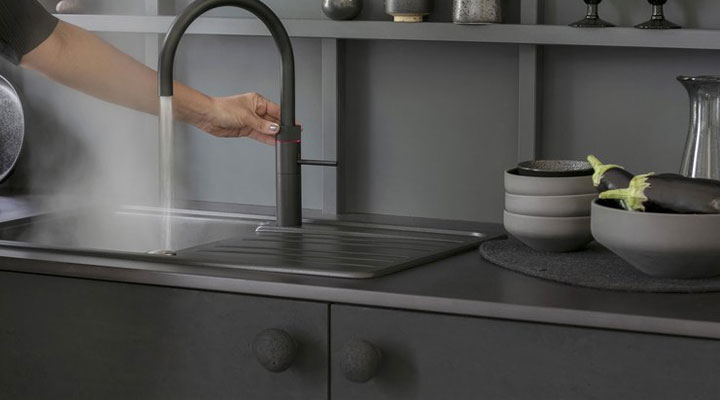 robinet d'eau bouillante multifonctions Quooker